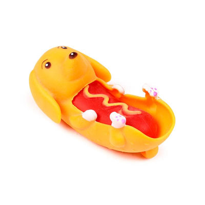 Stretchy Hot Dog Sausage Dog Toy - Gift Arch