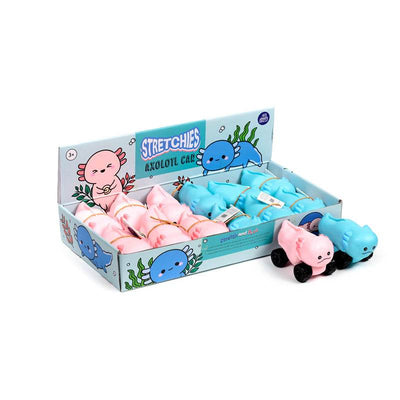 Stretchy Squeezy Axolotl Car Toy - Gift Arch