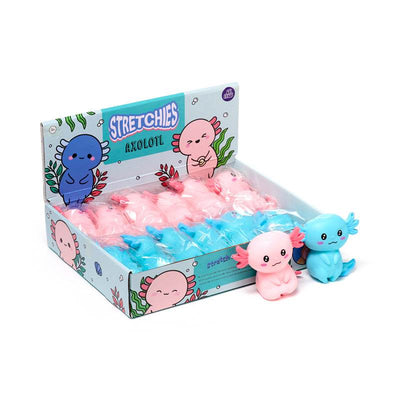 Stretchy Squeezy Axolotl Toy - Gift Arch