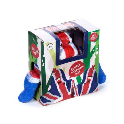 Stretchy Union Jack Gorilla Toy 9.5cm - Gift Arch