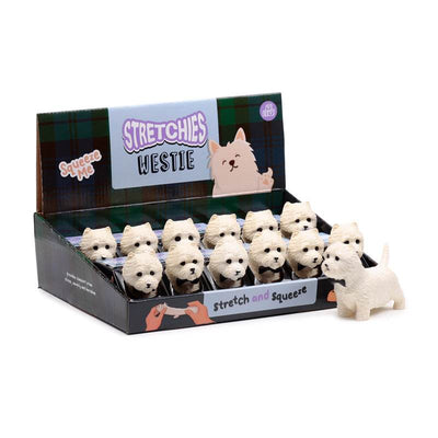 Stretchy West Highland Terrier Dog Toy - Gift Arch