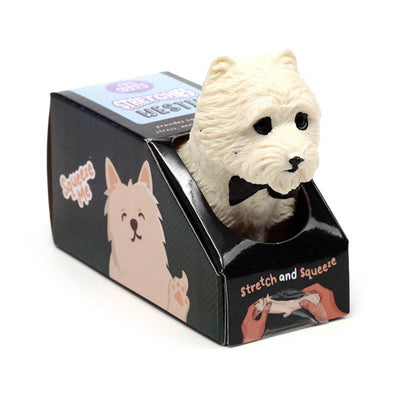 Stretchy West Highland Terrier Dog Toy - Gift Arch