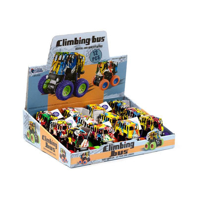 Stunt Graffiti Bus Friction Push/Pull Action Toy - Gift Arch
