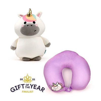 Swapseazzz Adoracorns Unicorn 2-in-1 Plush Travel Pillow & Toy - Gift Arch
