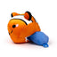Swapseazzz Adoramals Ocean Clownfish 2-in-1 Plush Travel Pillow & Toy - Gift Arch