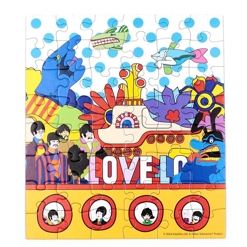 The Beatles Yellow Submarine 48pc Recycled Kids Jigsaw Puzzle - Gift Arch