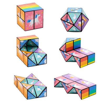Unicorn Magic Puzzle Cube Toy - Gift Arch
