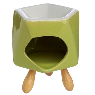 Eden Abstract Bold Colours Ceramic Oil Burner with Feet - Gift Arch