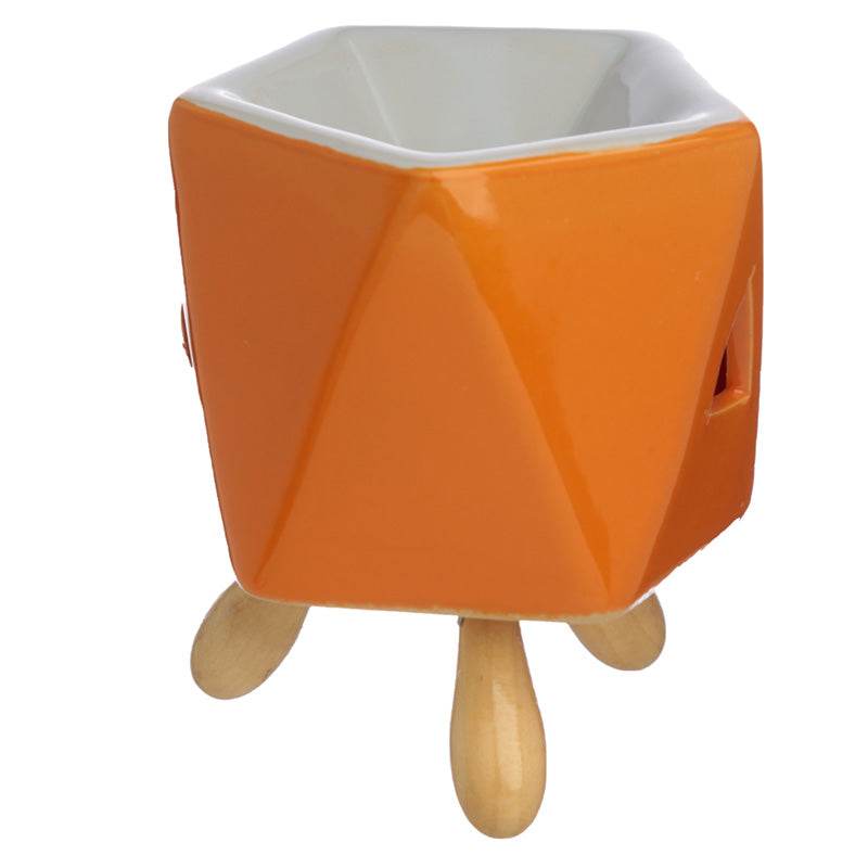 Eden Abstract Bold Colours Ceramic Oil Burner with Feet - Gift Arch