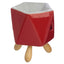 Eden Abstract Bold Colours Ceramic Oil Burner with Feet - Gift Arch