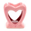 Eden Bright Single Colour Heart Shaped Oil Burner - Gift Arch