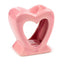 Eden Bright Single Colour Heart Shaped Oil Burner - Gift Arch