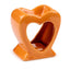 Eden Bright Single Colour Heart Shaped Oil Burner - Gift Arch