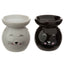 Eden Ceramic Cat Face Oil Burner - Gift Arch