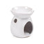 Eden Ceramic Simple White Oil Burner - Gift Arch