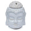 Eden Crackle Glaze Thai Buddha Head Ceramic Oil Burner - Gift Arch