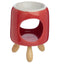 Eden Cylindrical Ceramic Oil Burner with Feet - Gift Arch
