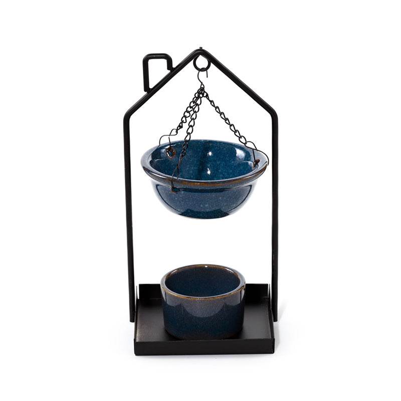 Eden Hanging Oil Burner with House Shaped Stand - Gift Arch