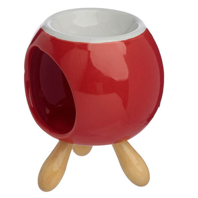 Eden Round Ceramic Oil Burner with Feet - Gift Arch