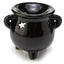 Eden Small Black Cauldron Oil Burner - Gift Arch