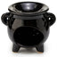 Eden Small Black Cauldron Oil Burner - Gift Arch