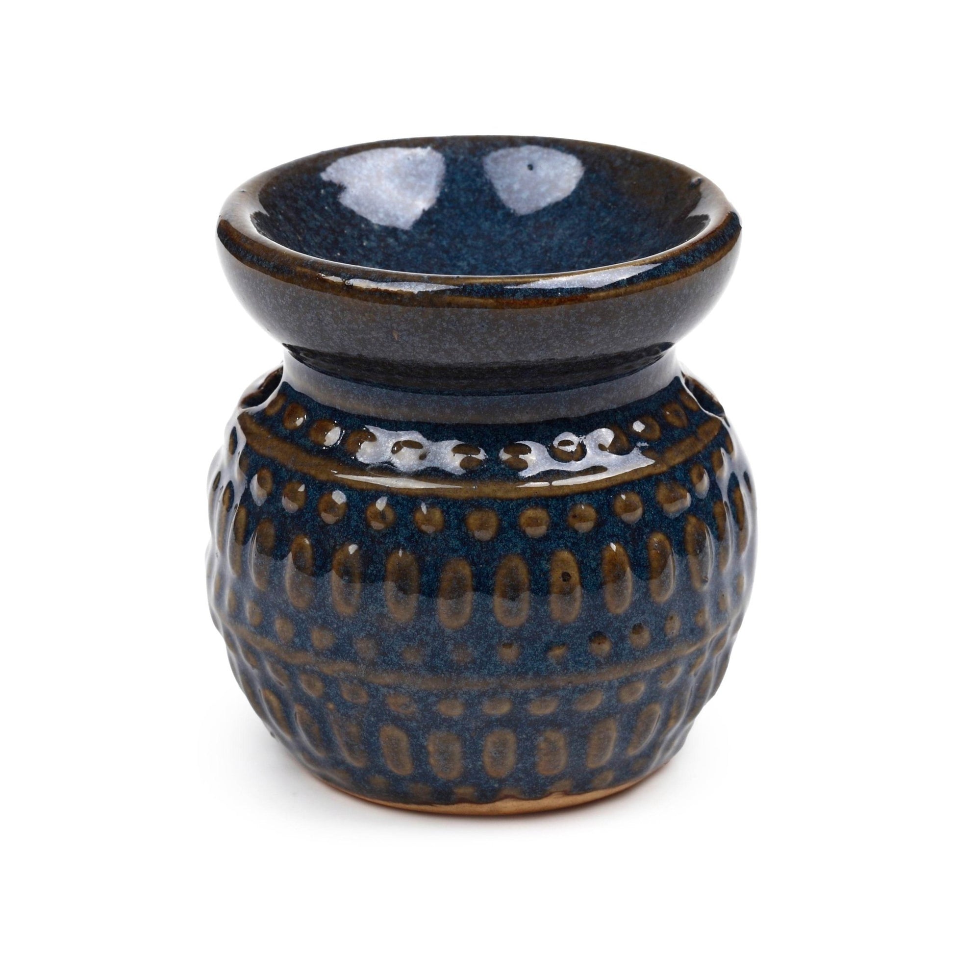 Eden Small Dotty Embossed Oil Burner - Gift Arch