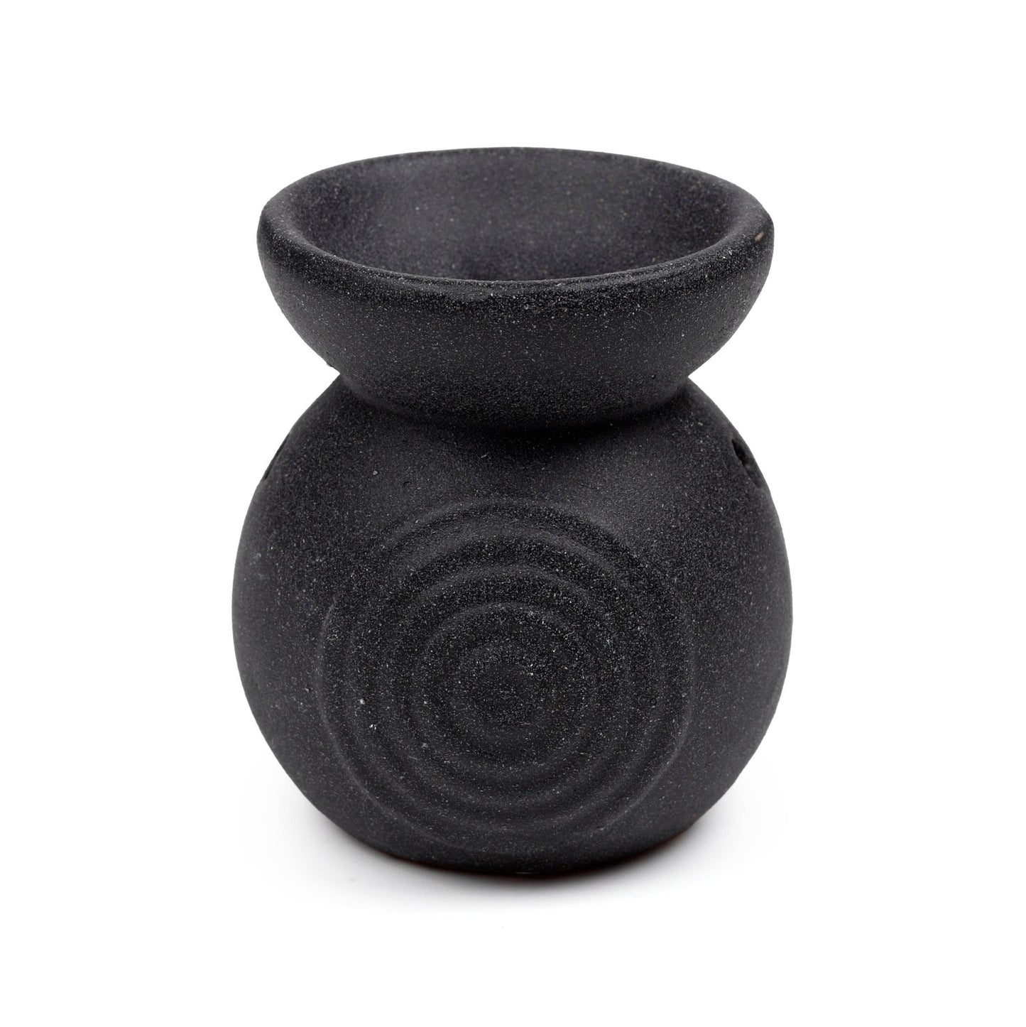 Eden Small Speckled Spiral Embossed Oil Burner - Gift Arch