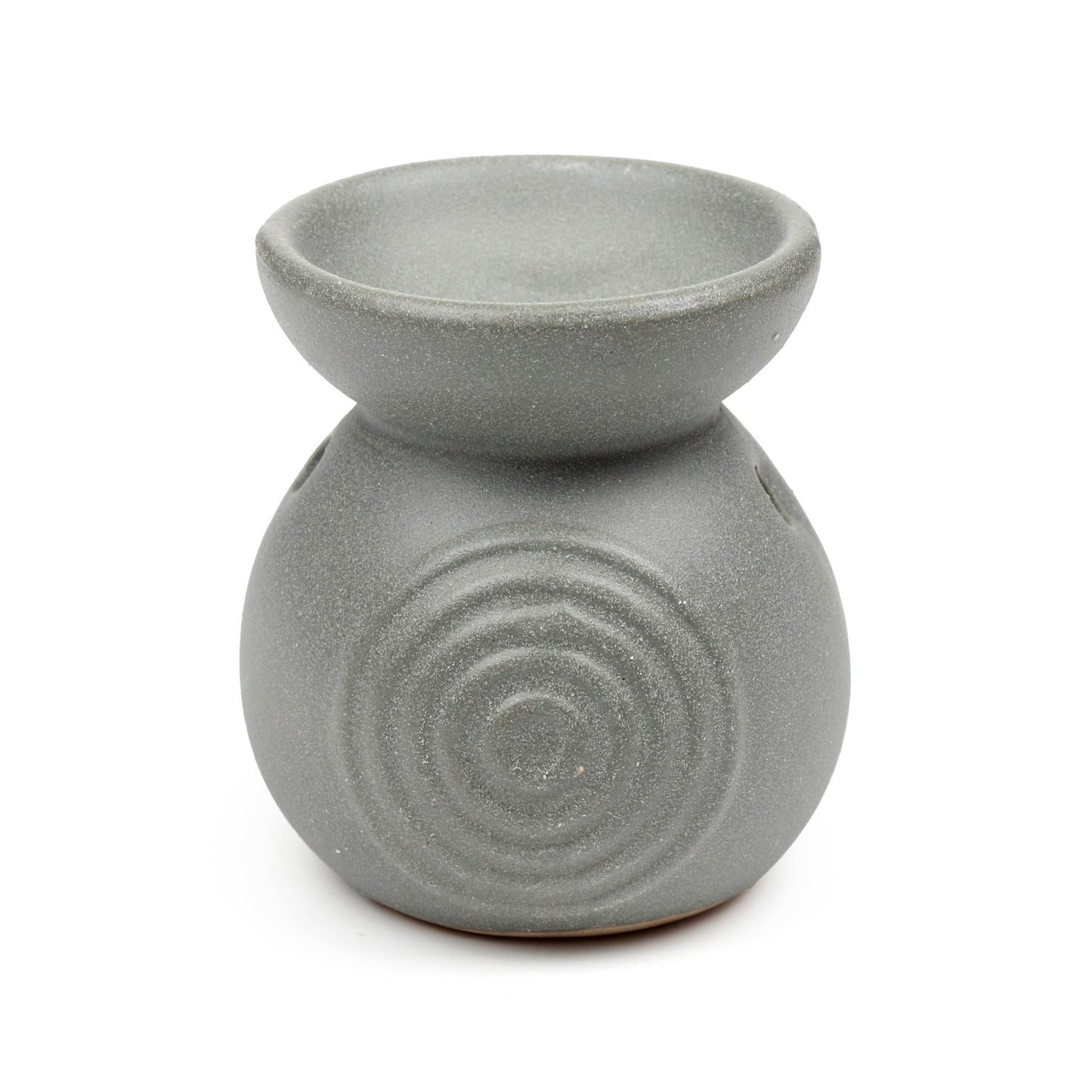 Eden Small Speckled Spiral Embossed Oil Burner - Gift Arch