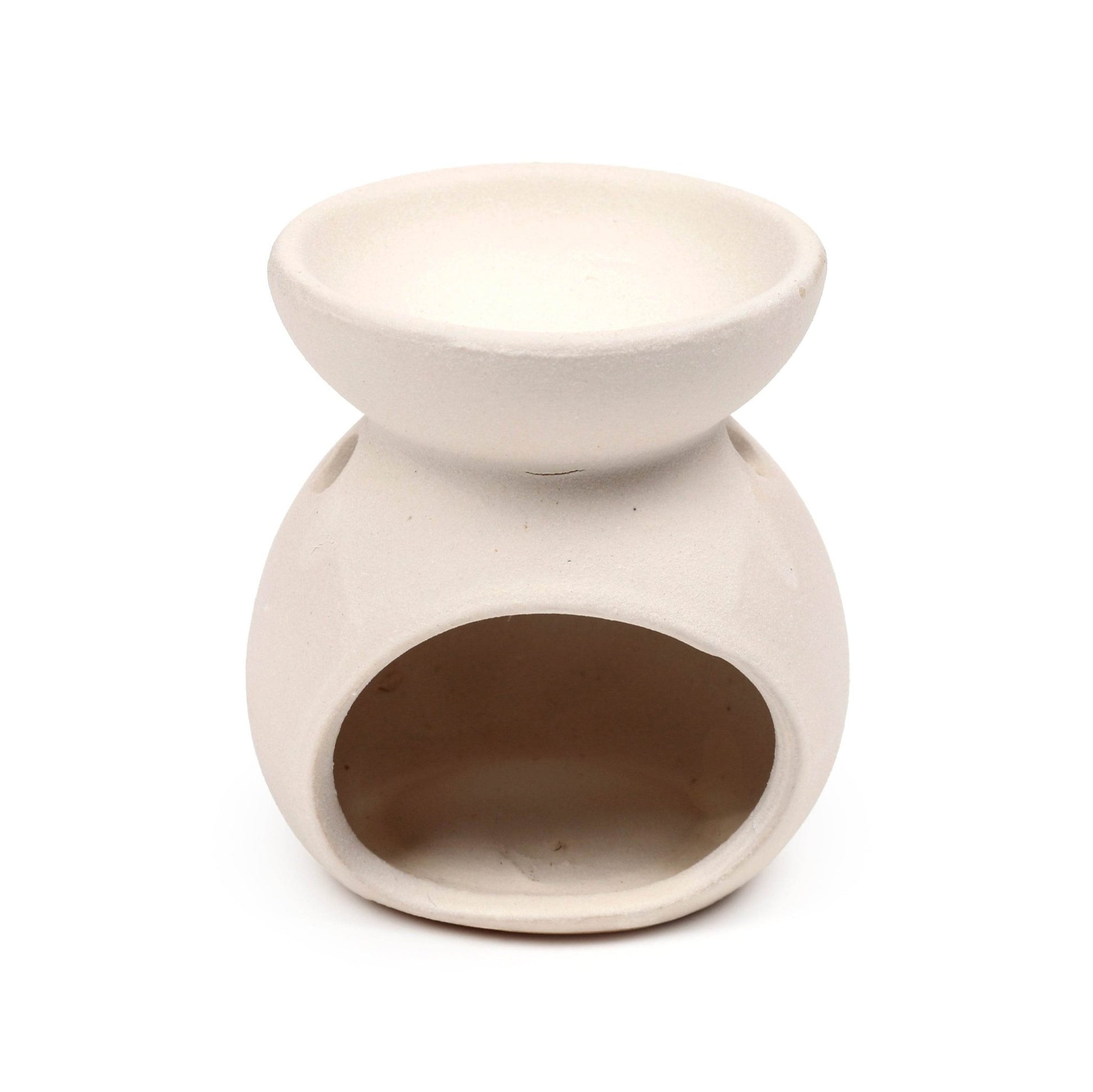 Eden Small Speckled Spiral Embossed Oil Burner - Gift Arch