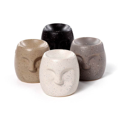 Eden Small Stone Effect Face Oil Burner - Gift Arch