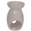 Eden White Simple Tear Drop Cut-Out Ceramic Oil & Wax Melt Burner - Gift Arch