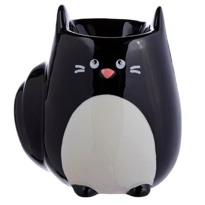 Feline Fine Cat Shaped Ceramic Oil Burner - Gift Arch