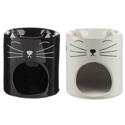 Feline Fine Ceramic Cat Head Oil Burner - Gift Arch