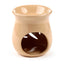 Simple Leaf Fretwork Design Crackle Glaze Ceramic Oil Burner - Gift Arch