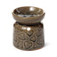 Small Ceramic Eden Oil Burner with Heart Pattern - Gift Arch