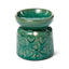 Small Ceramic Eden Oil Burner with Heart Pattern - Gift Arch
