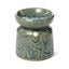 Small Ceramic Eden Oil Burner with Heart Pattern - Gift Arch