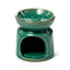Small Ceramic Eden Oil Burner with Heart Pattern - Gift Arch