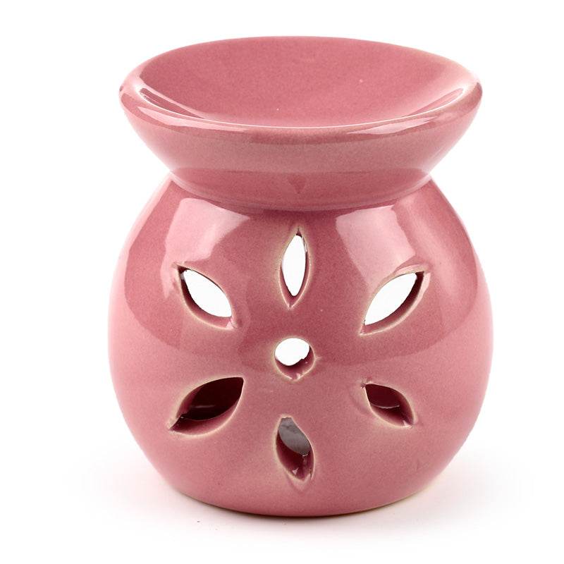 Small Ceramic Petal Cut Out Oil Burner 7.5cm - Gift Arch