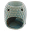 Small Crackle Glaze Ceramic Buddha Head Oil Burner - Gift Arch