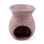 Small Textured Ceramic Oil Burners with Cut Out Pattern - Gift Arch
