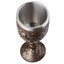Decorative Brushed Gold Wood Effect Pirate Goblet - Gift Arch