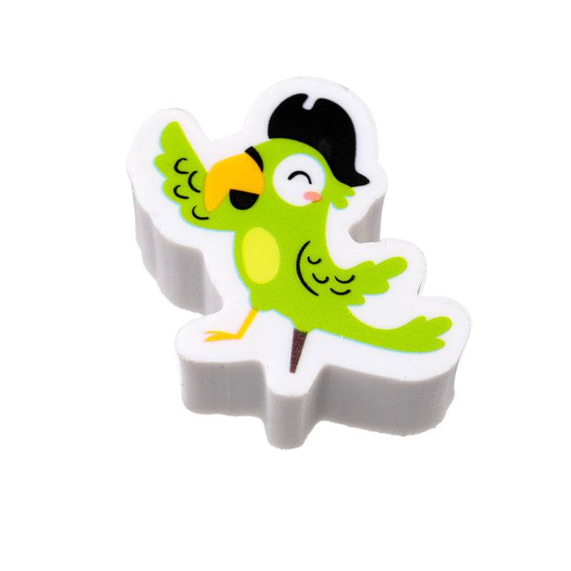 Jolly Roger Pirates 3 Piece Eraser Set - Gift Arch