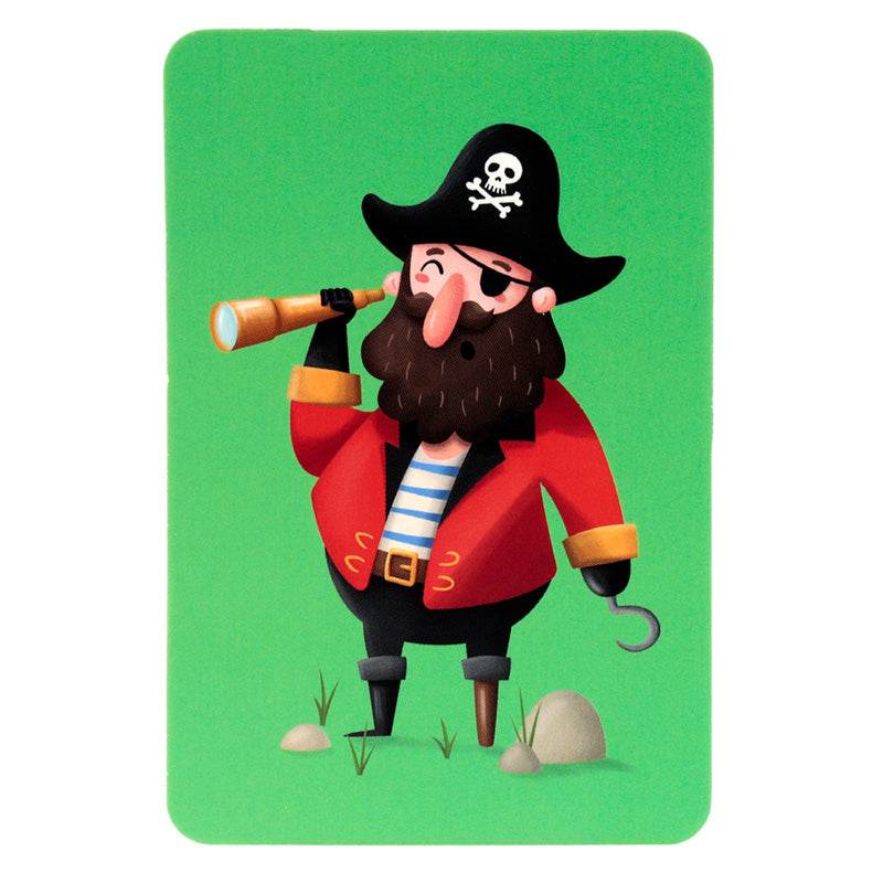 Jolly Rogers Pirates Kids Memory Card Set - Gift Arch