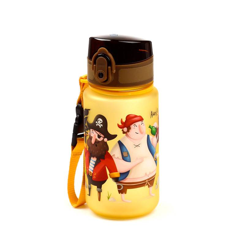 Jolly Rogers Pirates Pop Top 350ml Shatterproof Children's Bottle - Gift Arch