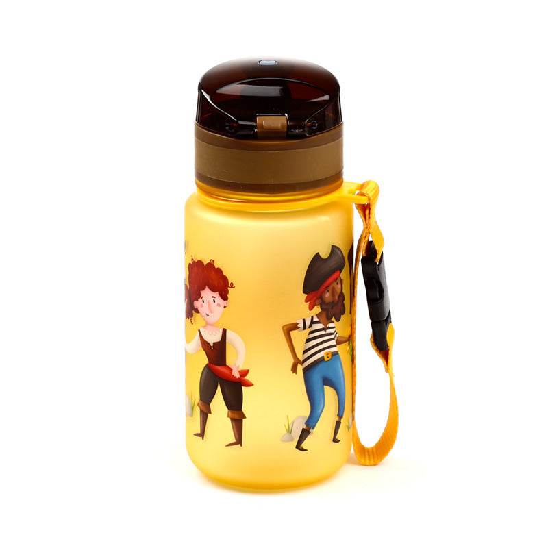 Jolly Rogers Pirates Pop Top 350ml Shatterproof Children's Bottle - Gift Arch