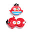 Relaxeazzz Jolly Roger Pirate Bembo the Parrot Travel Pillow & Eye Mask - Gift Arch