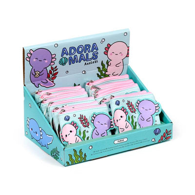 Maddie the Axolotl Adoramals Shaped Purse - Gift Arch
