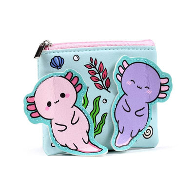 Maddie the Axolotl Adoramals Shaped Purse - Gift Arch