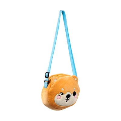Shuggs the Shiba Inu Adoramals Crossbody Plush Shoulder Bag - Gift Arch